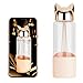 Produktbild Hahuha , Cute Fox Glass Water Bottle BPA Free 320ML Transparent Bottle for Bicycle Tour