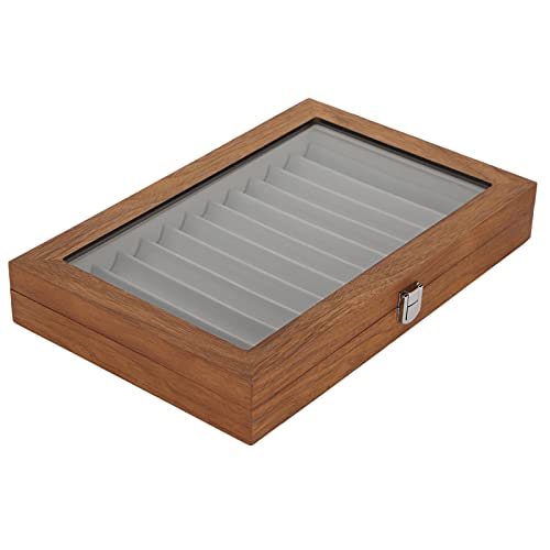 Boîte de rangement rétro en bois, le cadeau idéal pour collectionneur de stylos