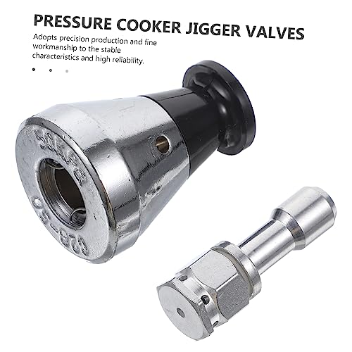 Válvulas de escape para olla a presión PRETYZOOM, 1 juego, piezas para ollas a presión, para cocción eficiente y reemplazo fácil, compatibles con ollas a presión miniatura 7