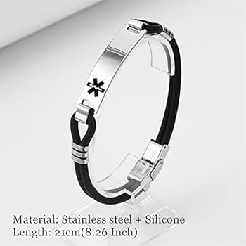 Pulseira de silicone para crianças, id, pulseira de segurança para crianças e ad