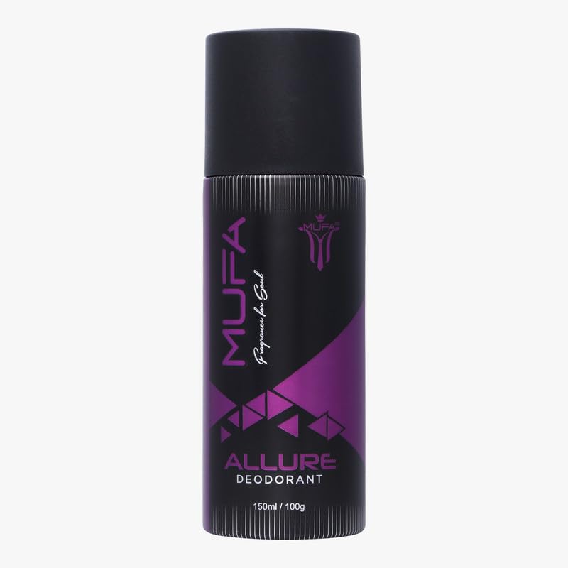 Mufa Allure Deodorant Spray Long Lasting Protection For Unisex Keeps You Confident Superior Odor Control Long Lasting Freshness Elegant Fragrance Dry Throughout The Day-150Ml-picture-29