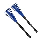 Photo Gallery 1pair bacchette spazzole nylon tasselli aste spazzola per tamburo standard multi-rod bundles bastoni strumenti musicali accessori bacchette batterie spazzole percussioni Photo Gallery 1pair bacchette spazzole nylon tasselli aste spazzola per tamburo standard multi-rod bundles bastoni strumenti musicali accessori bacchette batterie spazzole percussioni