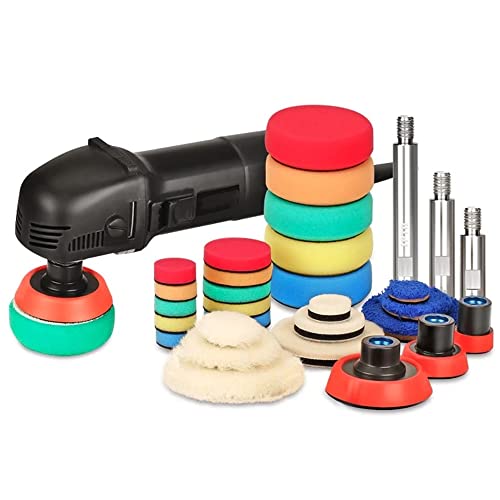 Toplionace Lucidatrice per Auto 220V, Lucidatrice Rotativa per Auto 780W Lucidatura Fine Parziale con Tamponi