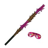 Pinata stick, Pinata Buster, Buster stick, Pinata Smashing, paliza herramienta, a juego stick, Smash Pinata, piñata Bat, Pinata venda, venda de fiestas Pinata máscara, Máscara de ojo.