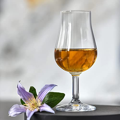 Foto von Krosno Whisky Verkostungs-gläser | Set von 6 | 110 ML | Pure Kollektion | Perfekt für zu Hause, Restaurants und Partys | Spülmaschinenfest | Bleifreies Kristallglas