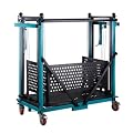 Electric Scaffolding Electric Elevator Scaffolding Work Climbing Platform, Multipurpose Scaffold Lifting Tower with Remote for Indoor and Outdoor Decoration Construction High-altitude Operation Heavy