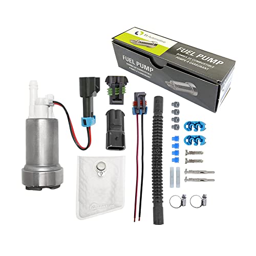 WALBRO HELLCAT 525LPH F90000285 FUEL PUMP (UNIVERSAL E85) ULTRA HIGH-PERF WITH INSTALL KIT 400-0085