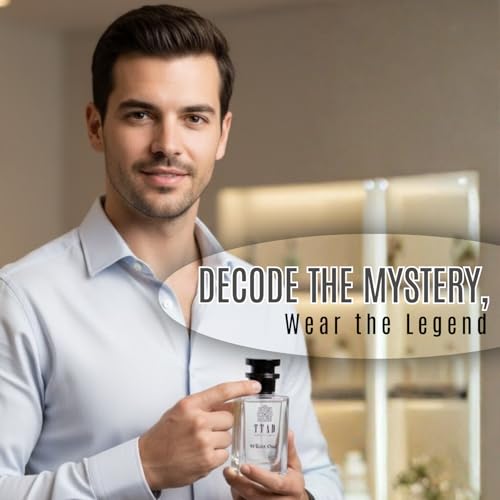 Image of TTAD Men White Oud Luxury Perfume for Men 100ml | Long Lasting Arabic Eau De Parfum | Premium Oud Fragrance with Lemon, Iris & Agarwood Notes | Elegant Daily & Evening Perfume for Men