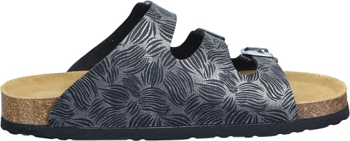 Unisex Mule Loafer, Black, 11 US Women4