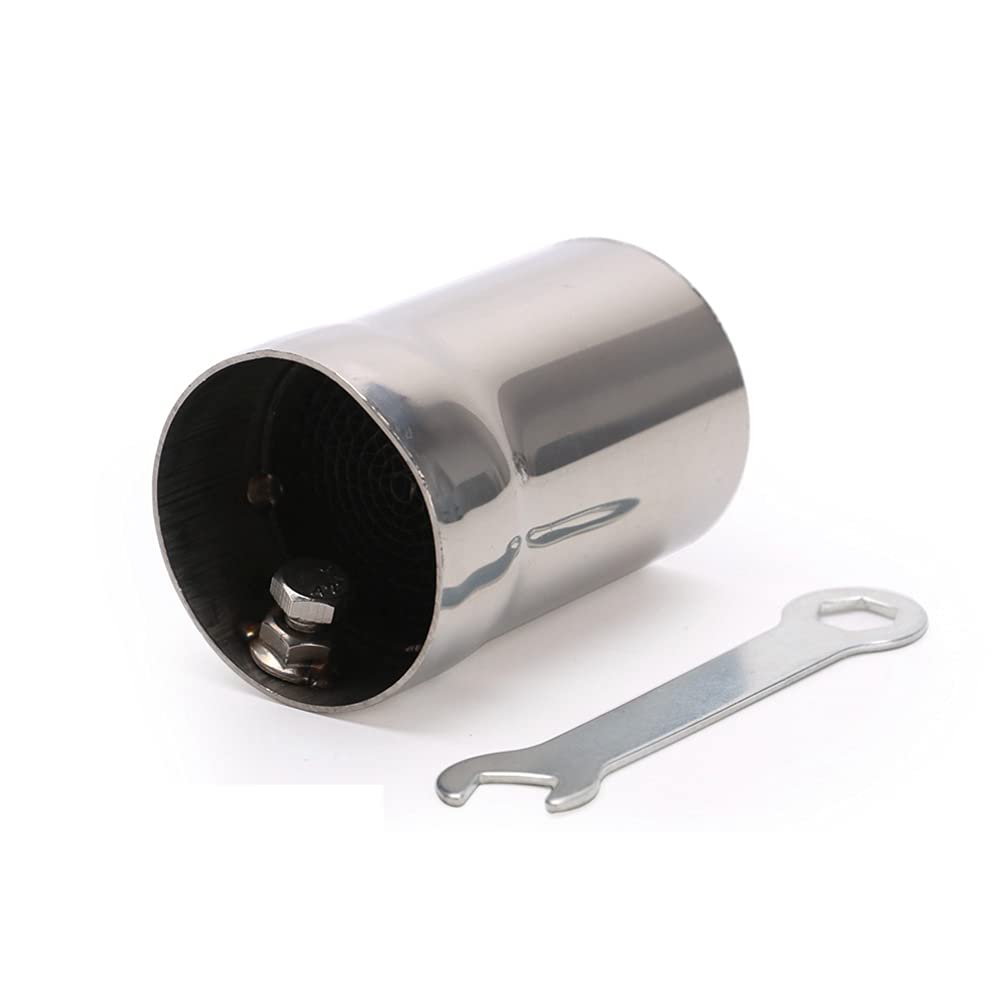 Silencieux Universel DB Killer 51mm Pour échappement Moto - Acier Inox, Réduction Bruit, Amélioration Sonorité