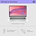 HP Chromebook 14 inch Laptop, FHD Display, Intel N100, 4 GB RAM, 64 GB eMMC, Intel UHD Graphics, Chrome OS 14a-nf0009nr (2024)
