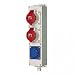 Produktbild Mennekes Steckdosenleiste TL 96703 2xCEE16A5P,Schuko TL CEE-Steckdosen-Kombination 4015394092421