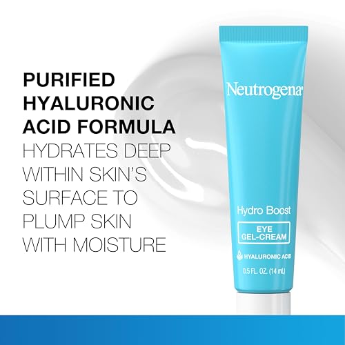 Neutrogena Hydro Boost Under Eye Cream, Fragrance Free, 0.5 oz - image 4