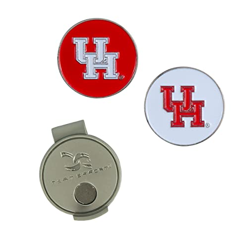 Team Effort Houston Cougars Hat Clip & 2 Ball Markers