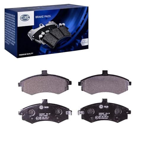 Plaquettes de frein HELLA 8DB 355 010-481 avec témoin d'usure T1367 pour HYUNDAI
