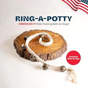 Ring-A-Potty Adjustable Hanging Door Bell for Small, Medium & Giant Canine | 32-Inch Cotton Braided Leash | Ring to Go Exterior Bells | 6 Further Loud Potty Coaching Bells (Jingle Bells) Ring-A-Potty Adjustable Hanging Door Bell for Small, Medium & Giant Canine | 32-Inch Cotton Braided Leash | Ring to Go Exterior Bells | 6 Further Loud Potty Coaching Bells (Jingle Bells)