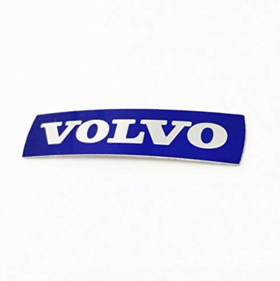 Genuine Volvo Adhesive Steering Wheel Airbag Logo Badge Emblem (46mm X 10.5mm)