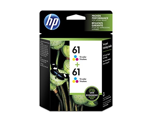 HP 61 | 2 Ink Cartridges | Tri-color | CH562WN