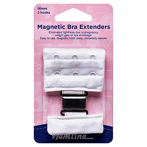 Price comparison product image 50mm Magnetic Bra Extender White