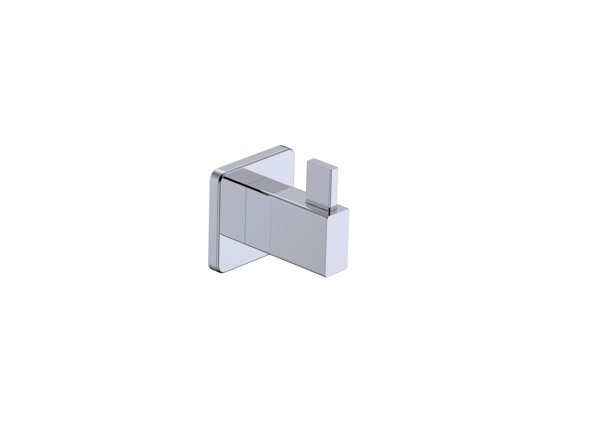 IMEX - Percha Baño Adhesiva sin Taladro | Colgador de Toallas para la Ducha | Accesorio de Cuarto de Baño Resistente a Humedad y Corrosión | Doble Sistema de Fijación (Atornillado o Pegado)