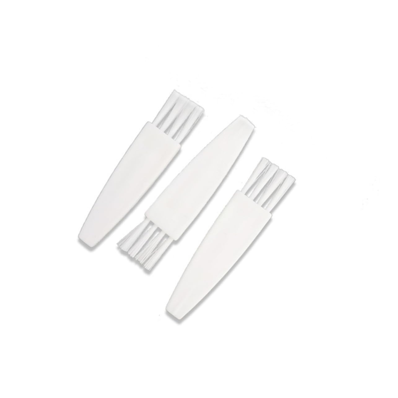 FOMIYES 100pcs Cleaning Brush Keyboard Brush Comfortable Grip Brush Small Cleaning Keyboard Cleaner Brush Paint Brush White