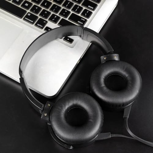 Image of SOULWIT Earpads Replacement for Sony MDR-XB450 /XB450AP /XB550 Headphones, Ear Pads Cushions with High-Density Noise Isolation Foam - XB450 PL Black