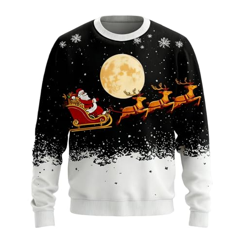 Weihnachtspullover Herren Hässlich, Ugly Christmas Sweater...