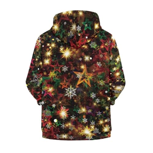 Hoodies for Kids Hooded Jacket Tops with Pocket Full Zip Up Sweatshirts for Boys Girls2