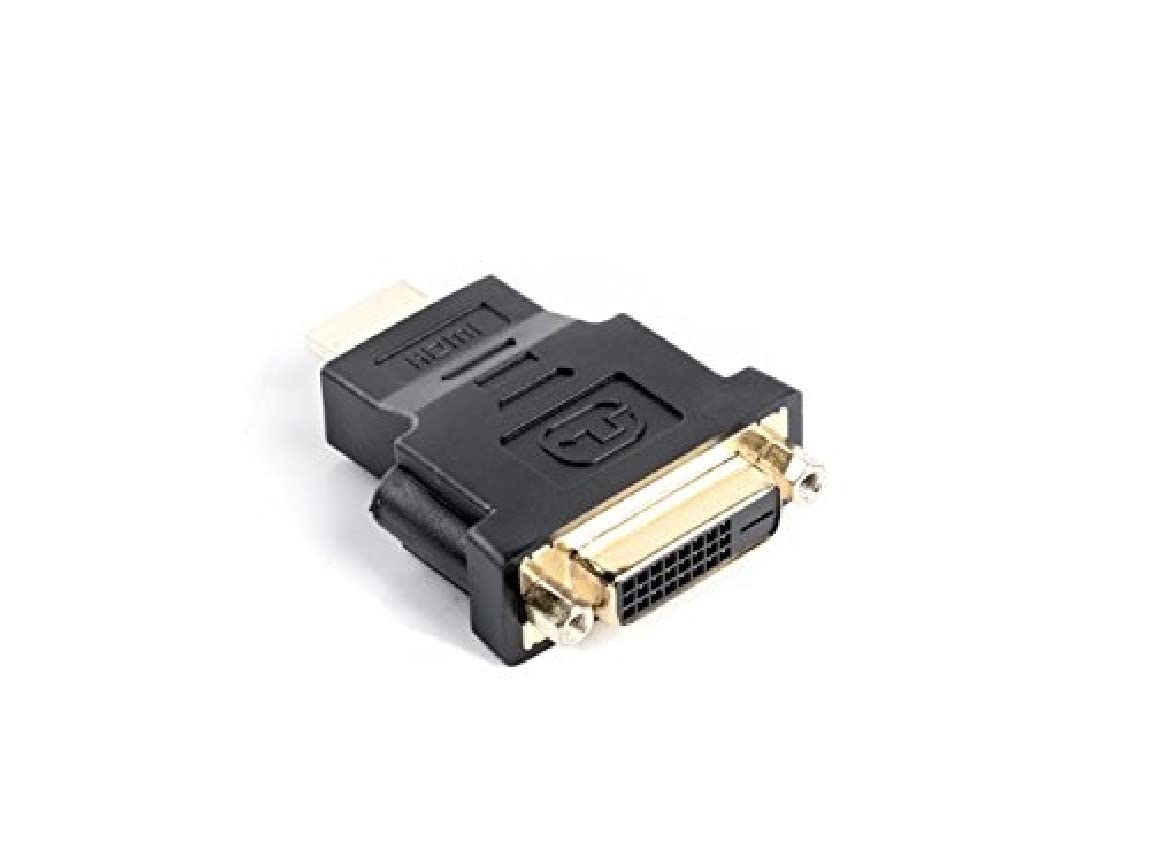 lanberg Ad 0014 HDMI A (1.4) Male to DVI-D (24 + 1 Pin) Female Adapter Black