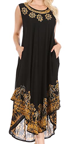 Image of Sakkas Sundari Caftan Tank Dress /Cover Up