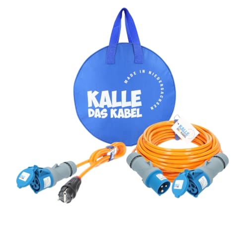 Kalle Das Kabel V122055 Campingkabel-Set 25m