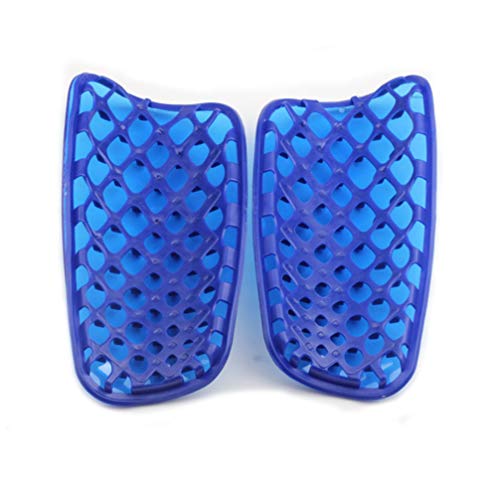 1 par de protetores de caneleiras de futebol da Besportble, protetores de pernas para treinamento, e