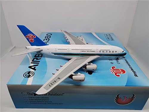 Miniatura 9 de para Phoenix para China Southern Airlines Airbus A380 B-6137 1?400 DIECAST modelo preconstruido de aviones