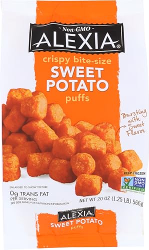 Alexia Crispy Bite-Size Sweet Potato Puffs Bag, 20 Oz