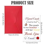 Zoom IMG-1 biglietto grazie allenatore per uomo