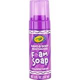 Crayola Moldable Foam Bath Soap 10oz. - Purple Gallopin' Grape Scented Bath Foam for Kids