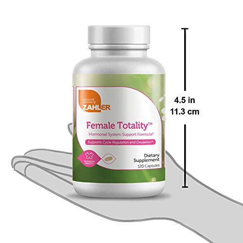 Zahler Female Totality, Fertility Supplements For Women, Fertility Prenatal Vitamins, Certified Kosher, 120 Capsules #TOP3