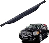 🚗【Característica】 La cortina de seguridad retráctil protege los objetos privados de las radiaciones y de las miradas indiscretas, divide el maletero en dos zonas funcionales y permite colocar los objetos de uso frecuente, como pañuelos de papel