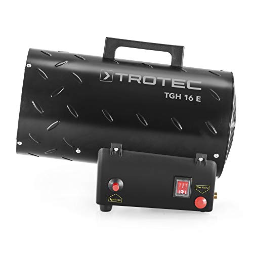 TROTEC Gasheizgebläse TGH 16 E- Heizleistung 15 kW- Elektroheizer Luftmenge 580 m³/ h- Gaskanone, Bauheizer-4