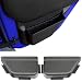 Auscoop DoorPocket Rear Door Storage Pockets Organizer Box for 2011-2018 Jeep Wrangler JK JKU 2/4-Door, Door Net Pocket Replacement, Interior Accessories, Black (Improved Version)