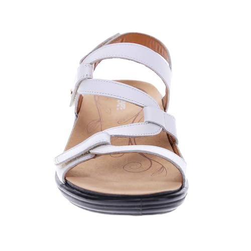 Image of Revere Shoes Emerald Back Strap Sandal for Women - Leather Sandals with Adjustable Straps - Lightweight Arch Support - Comfort Walking Sandals
