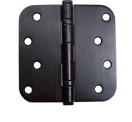 Hinge Outlet Ball Bearing Hinges, 4 Inch With 5/8 Inch Radius, Oil Rubbed Bronze, 2 Pack #TOP7