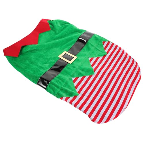 Disfraz navideño para perro talla XXL color verde