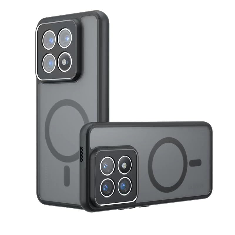 BEEJTUNYProtective Case for Realme GT 7 Pro/GT7 Pro 5G, Magnetic Cover Fit for Car Mount and Supports Wireless Charging, Frosted Anti-fall Shell.CX