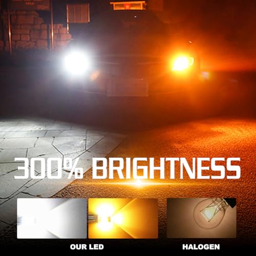 Image of LED Turn Signal Bulbs For Chevy Silverado /GMC Sierra 1500 2500 (2001-2013)