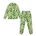 Twousenru Cucumber Print Unisex 2 Piece Outfits Hoodie Sweatsuit Sets for 5-12Y Boys Girls Oversized Sweatshirt and Baggy Fall Fashion Sweatpant with Pockets,9-10Y