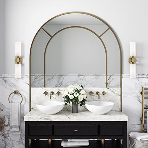 Image of Livex Lighting 15072-01 Aero Wall Sconce, Antique Brass