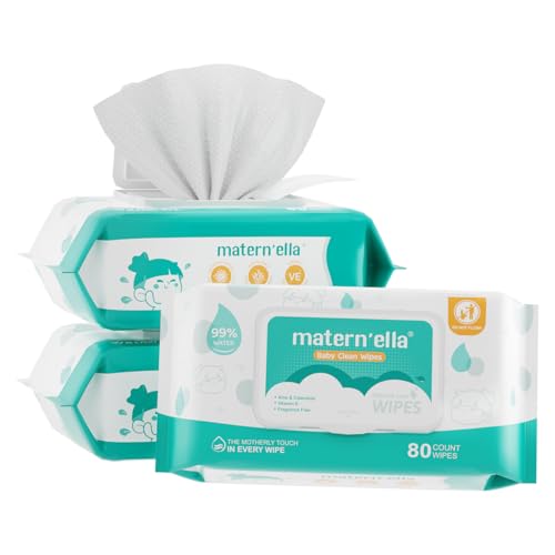 MATERN'ELLA Baby Wipes 3-Pack