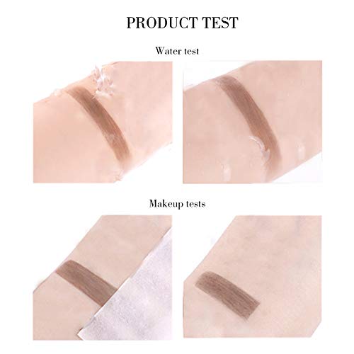 Ownest 2 Pcs Eyebrow Pencil,Liner Outlining Marking Pencil Classic Blade Eyebrow Pencil Natural Eyebrow Makeup Waterproof and Permanent Eyebrow Pen-Dark Brown