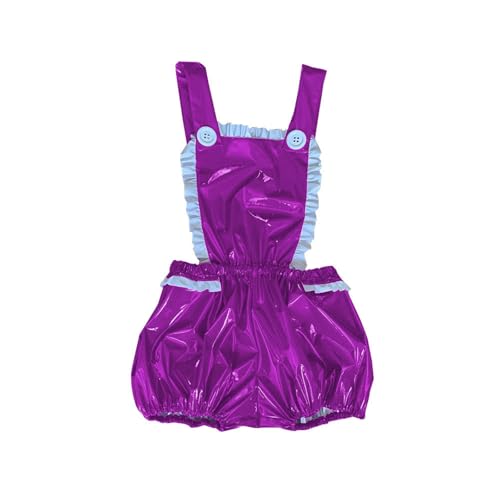 Mameluco de PVC elástico para festivales de verano y fiestas